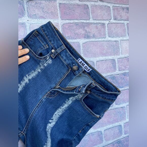 I.AM.GIA Savannah Mid-Rise Flare Jeans small - Picture 10 of 12